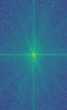Hybrid Image Spectrum