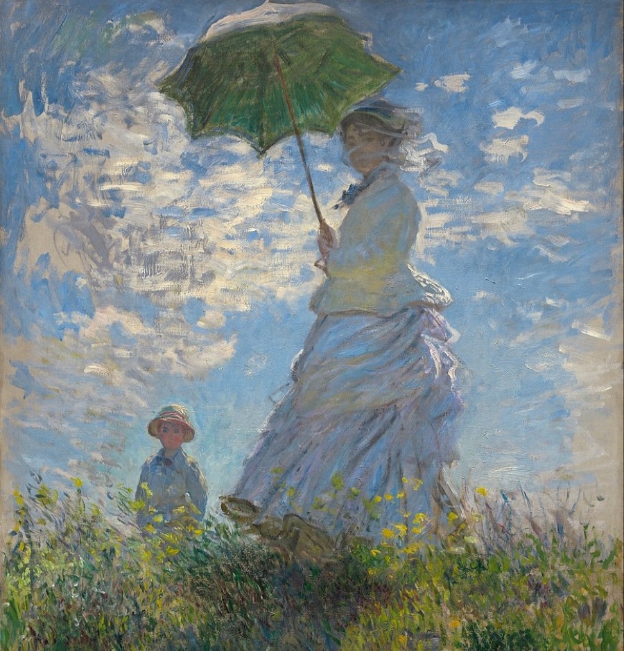 Woman with a Parasol Original